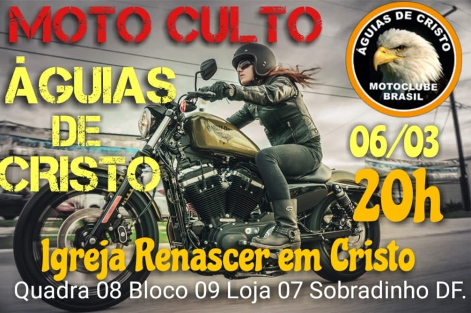 14° Encontro do moto clube Águias de Cristo 