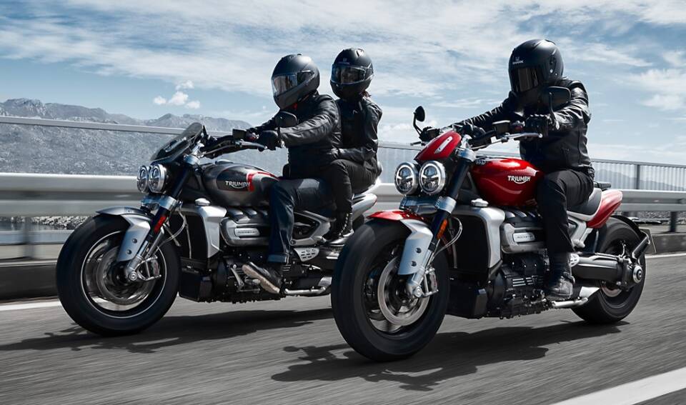 Triumph Rocket 3 Storm GT e Storm R