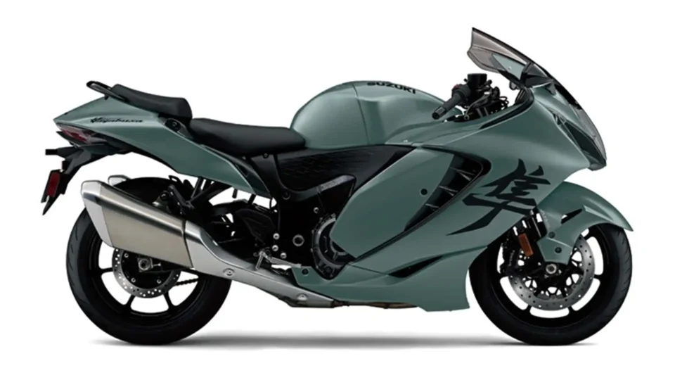 Suzuki Hayabusa 2025 nova cor verde