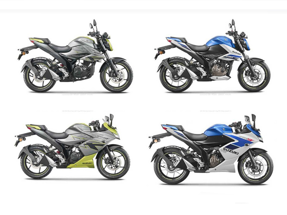 Suzuki Gixxer 2025 e V-Strom SX