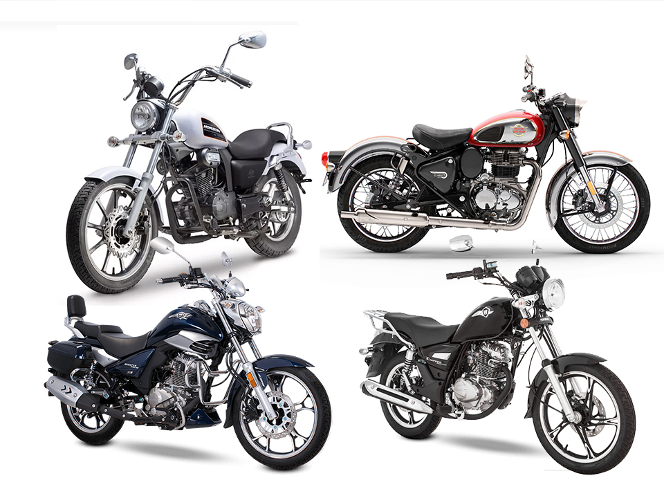 Motos custom baratas