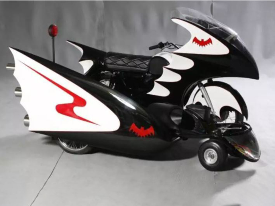 Batcycle em Leilão