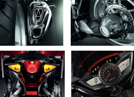 Honda VFR1200F em Ação