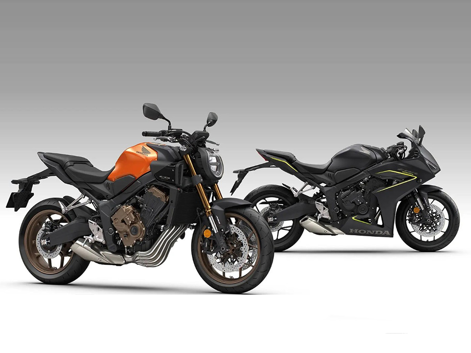 Honda CB650R e CBR650R 2026