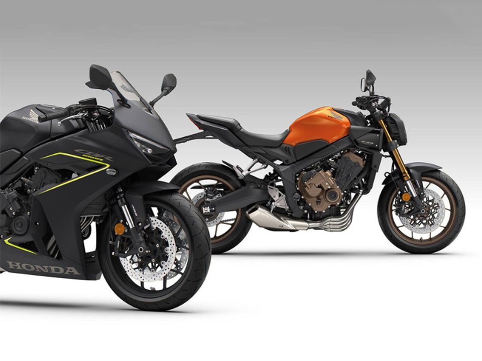 CB650R e CBR650R 2026