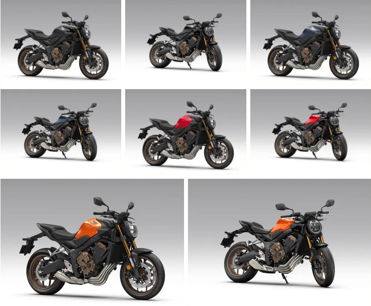Honda CB650R e CBR650R 2026