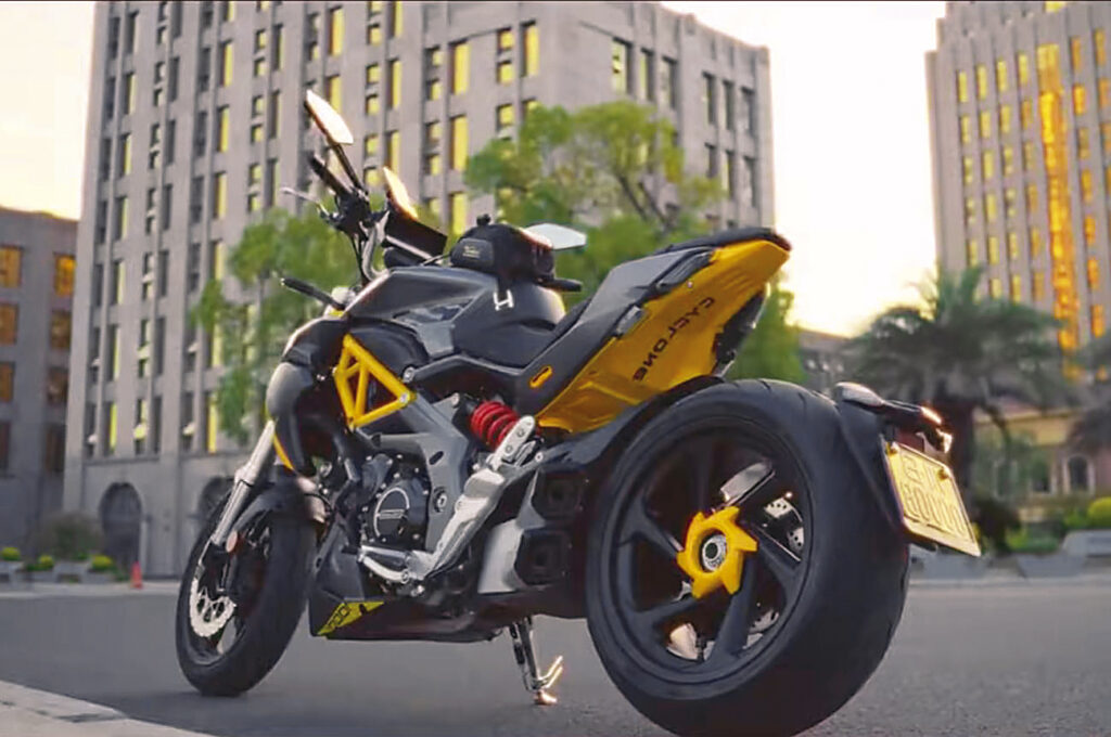 Cyclone RA1000 impõe respeito