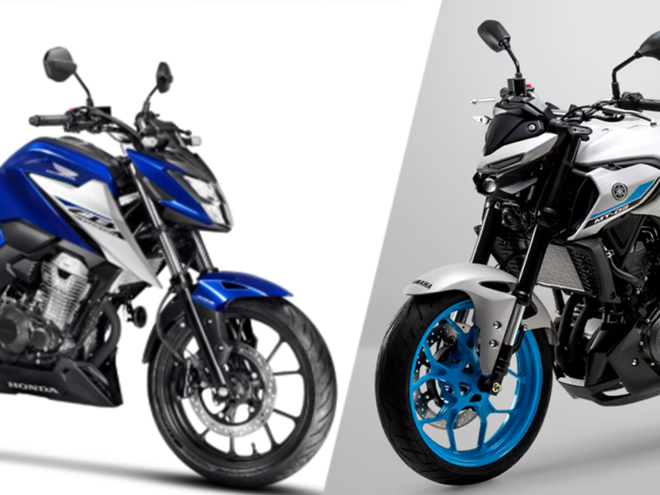 CB 300F Twister vs MT-03